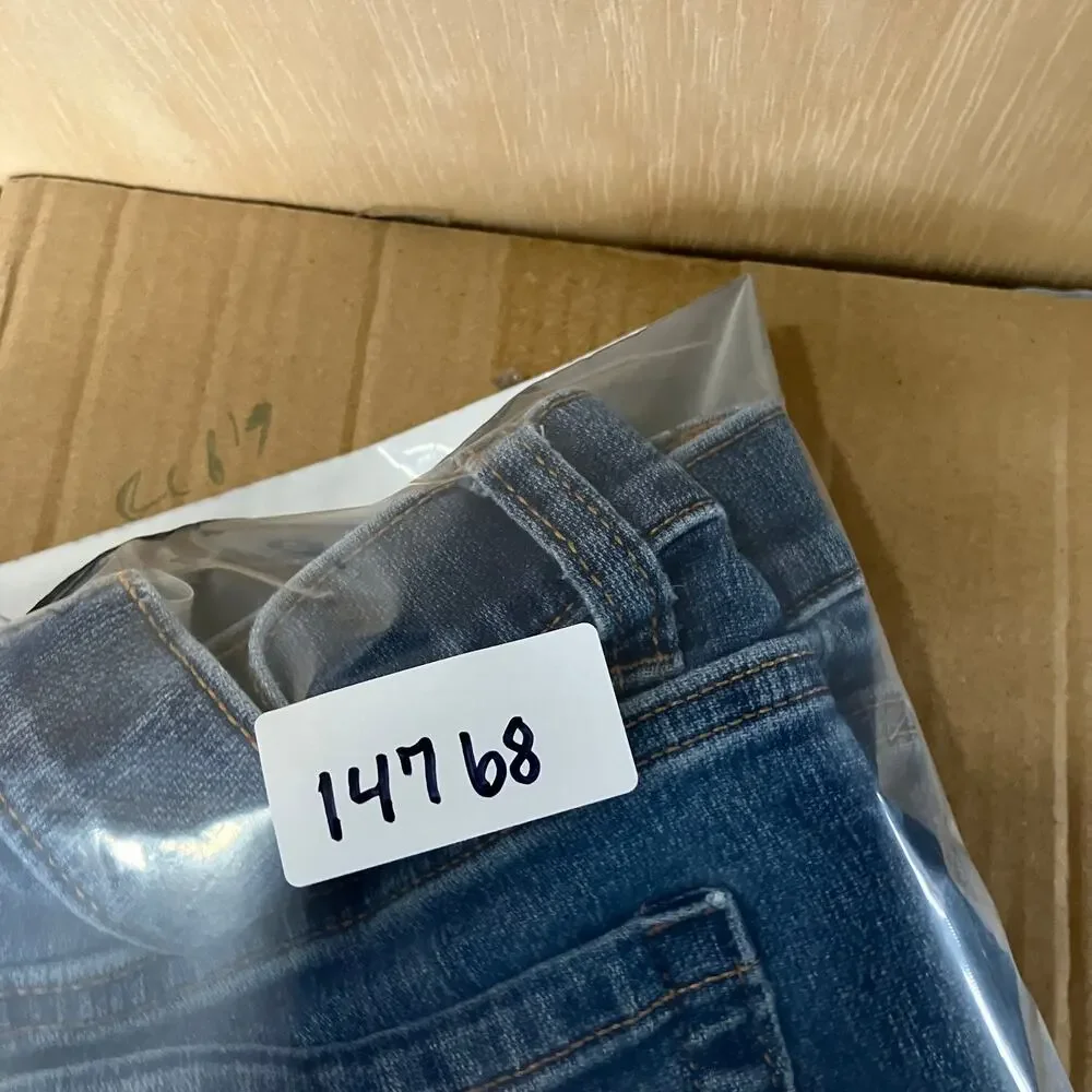 Wonder Nation Jeans Girls‎ Size 14 Blue Skinny Stretch Adjustable Waist Kids